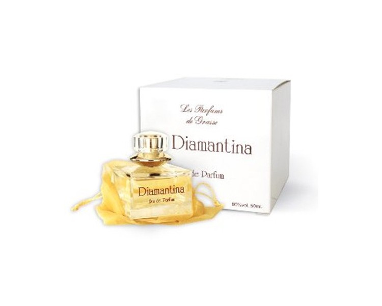 Eau de Parfum Diamantina par Les Parfums de Grasse - Vaporisateur 50ml