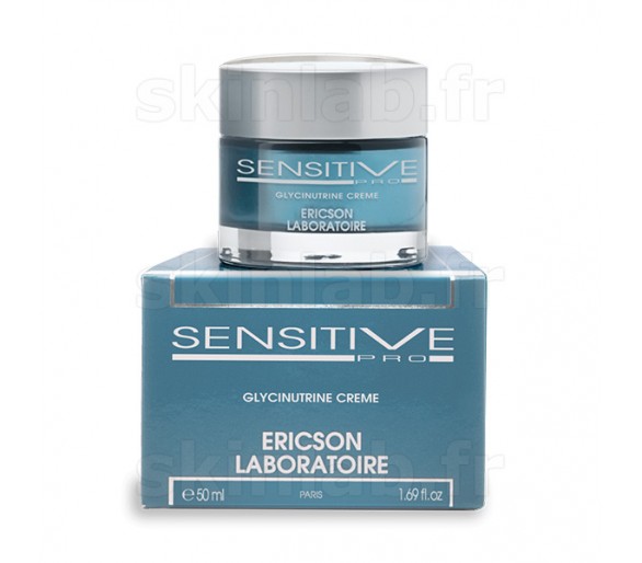 Crème Nutrition Confort Glycinutrine SENSITIVE PRO. E1384 Ericson Laboratoire - Pot 50ml