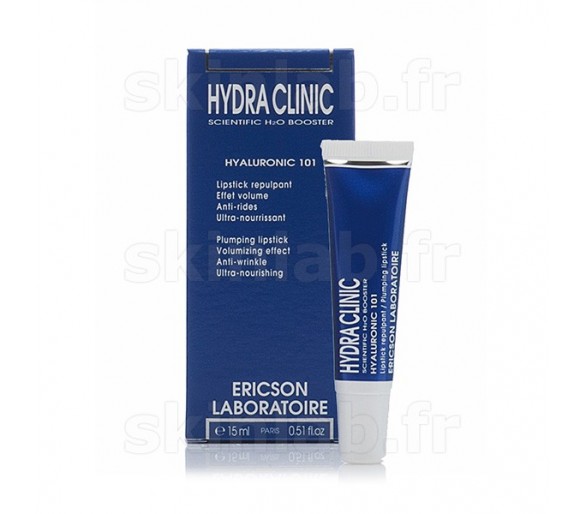 Hyaluronic 101 Lipstick Repulpant Hydra Clinic E803 Ericson Laboratoire - Tube 15ml