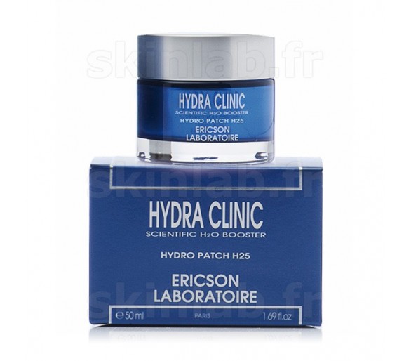 Hydro Patch H25 Crème à Effet Patch Hydratant Hydra Clinic E800 Ericson Laboratoire - Pot 50ml