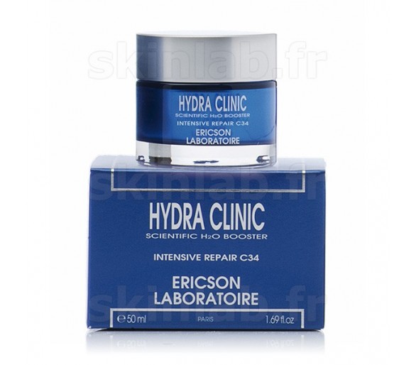 Intensive Repair C34 Crème Nourrissante Hydra Clinic E799 Ericson Laboratoire - Pot 50ml