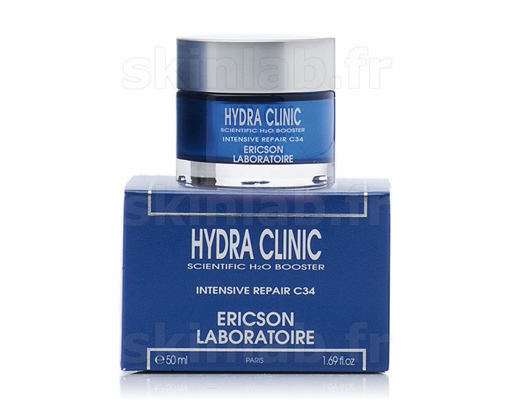 Intensive Repair C34 Crème Nourrissante Hydra Clinic E799 Ericson Laboratoire - Pot 50ml