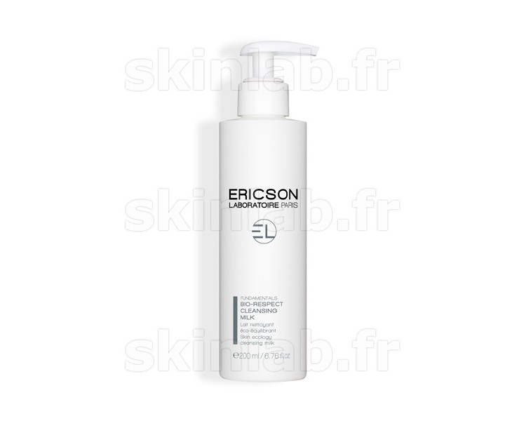 AQUA SOURCE MILK FUNDAMENTALS E156 Ericson Laboratoire - Lait nettoyant hydratant - Flacon pompe 200ml