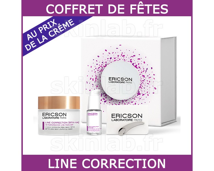 COFFRET DE FÊTES LINE CORRECTION P438 BTX-HA ERICSON LABORATOIRE - 2 produits