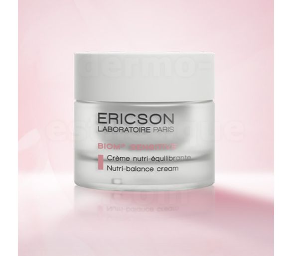 CRÈME NUTRI-ÉQUILIBRANTE E1183 BIOM+ SENSITIVE ERICSON LABORATOIRE - POT 50ML