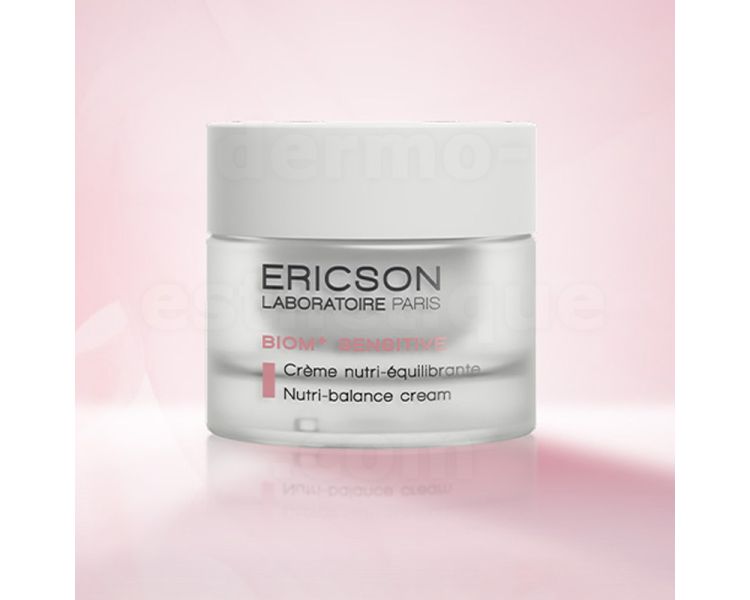 CRÈME NUTRI-ÉQUILIBRANTE E1183 BIOM+ SENSITIVE ERICSON LABORATOIRE - POT 50ML