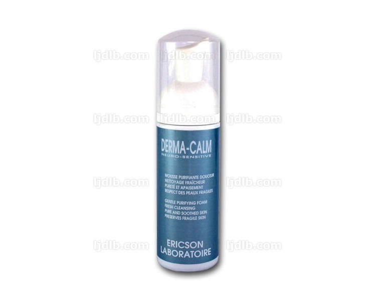 Mousse Purifiante Douceur Derma-Calm E639 Ericson Laboratoire - Flacon pompe 150ml